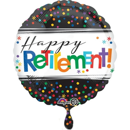 18" Officially Retired Standard Balloon
