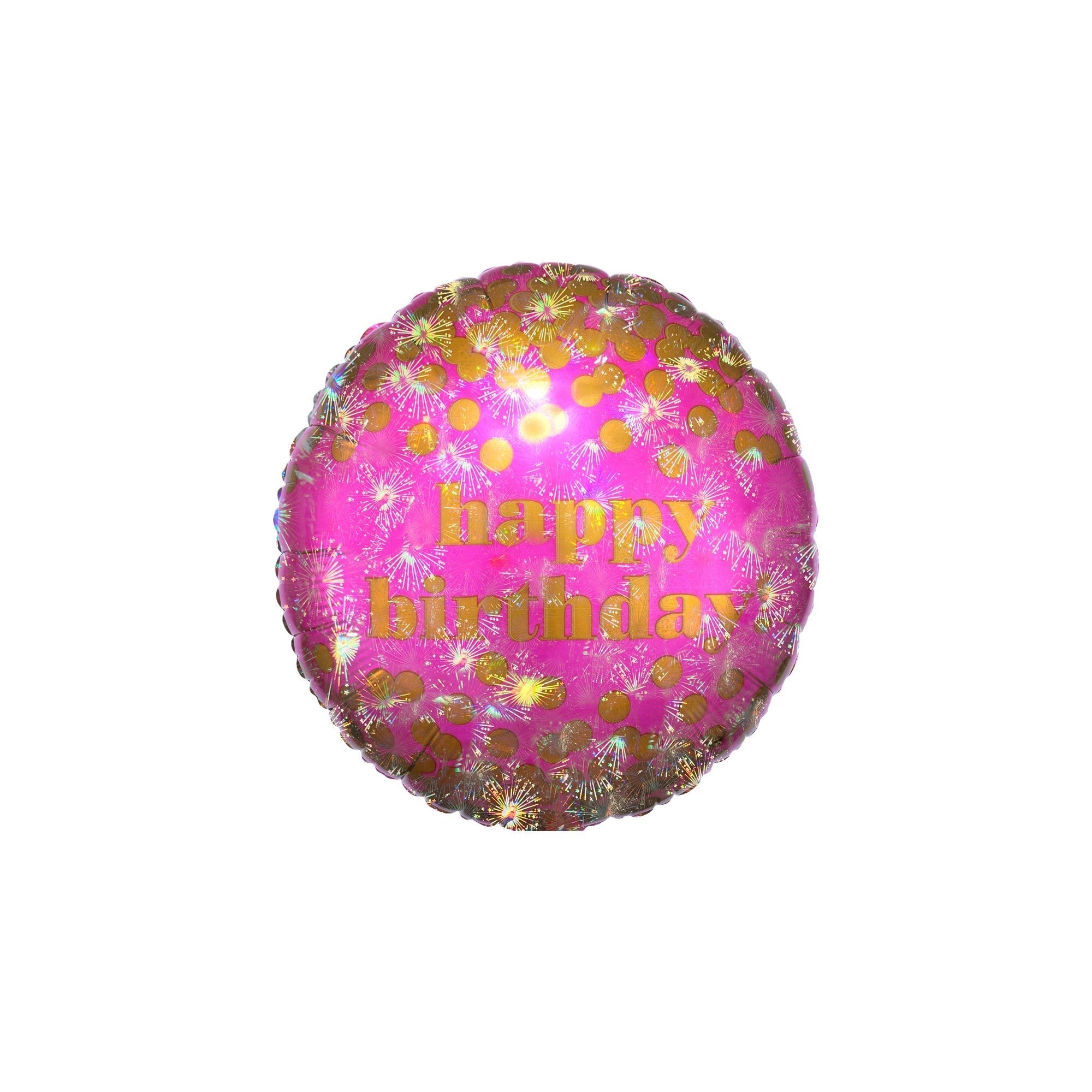 17" HB Pink and Gold