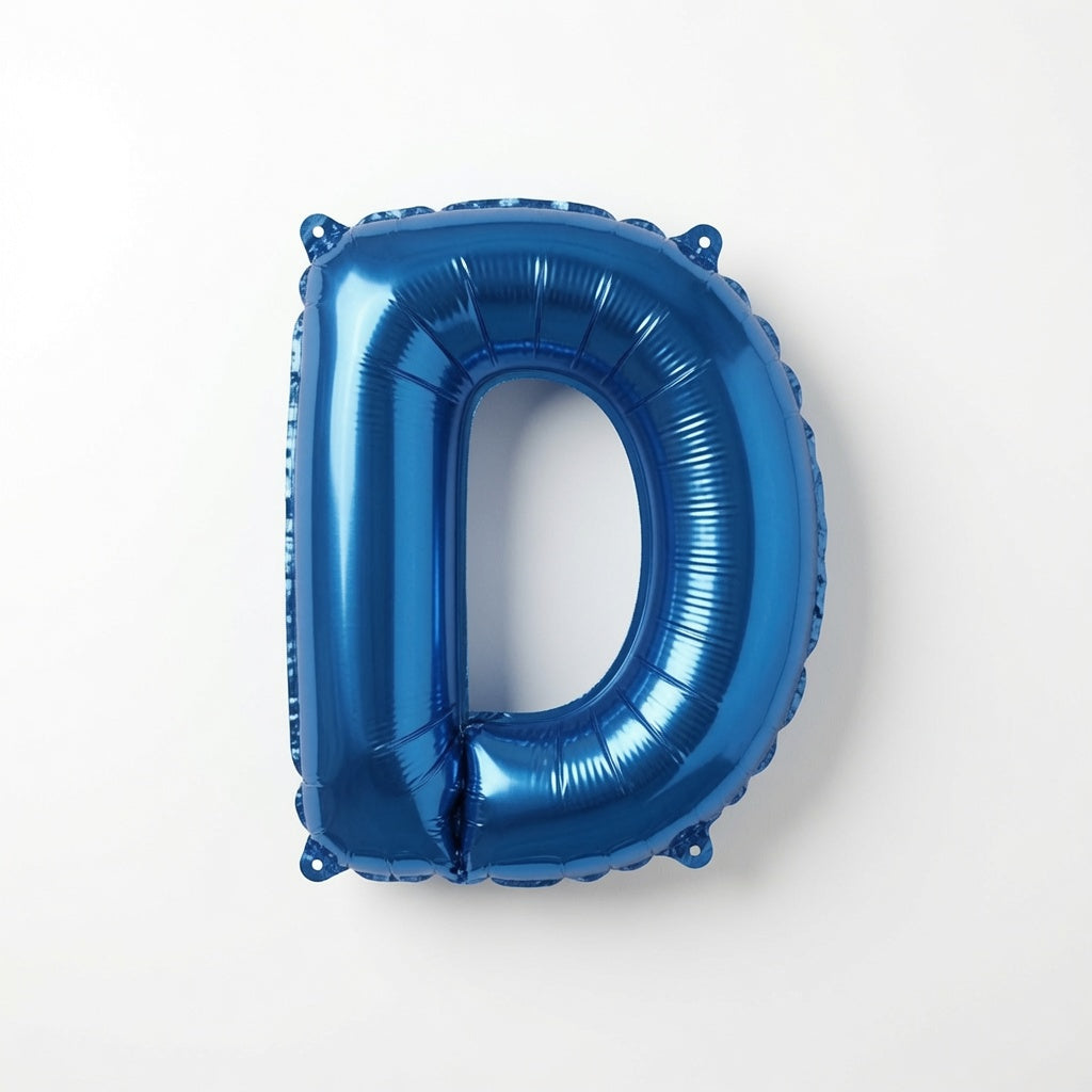 825 Blue Letter D