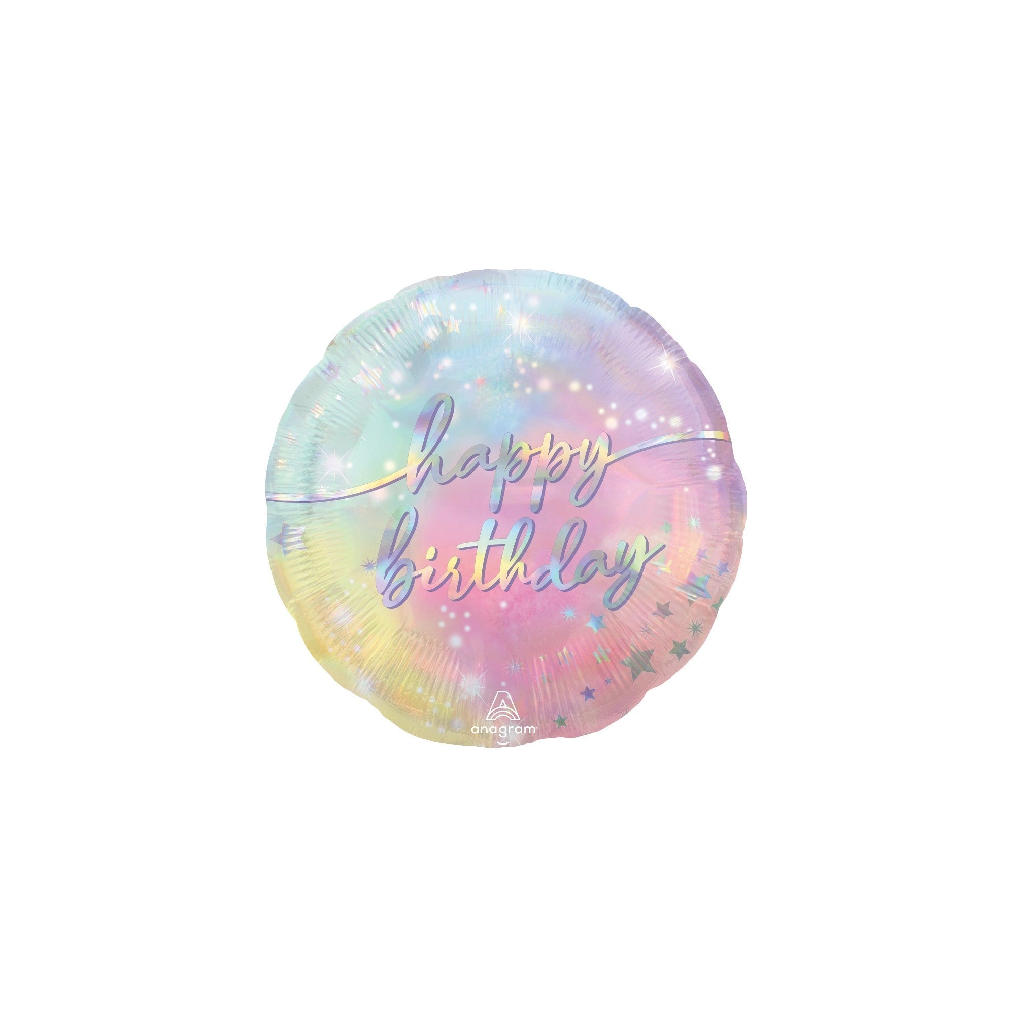 17" Happy Birthday Pastel