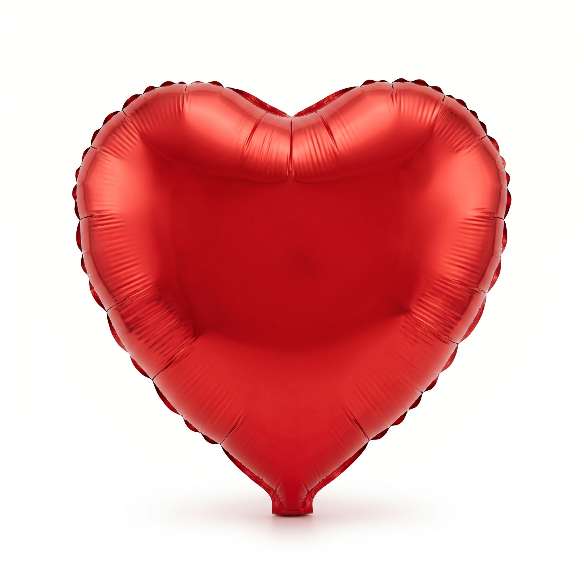 Heart Mylar Red