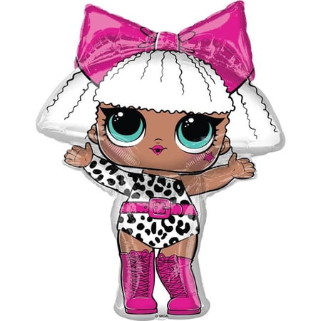 34" LOL Surprise Diva SuperShape™ Balloon