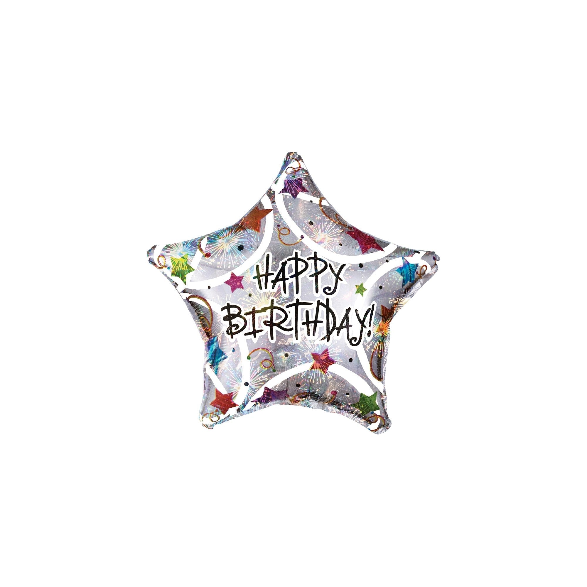 17" Sparkle Star HB_candles