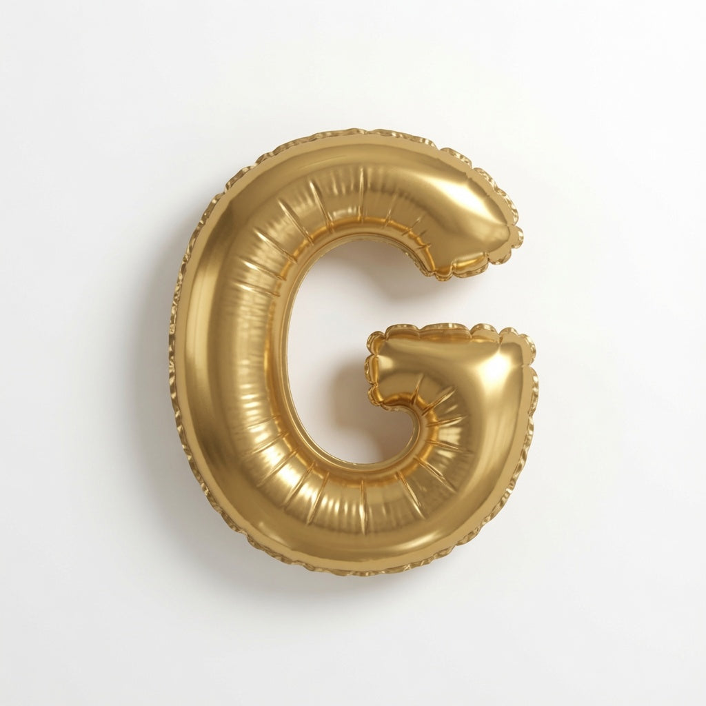899 R/Gold Letter G