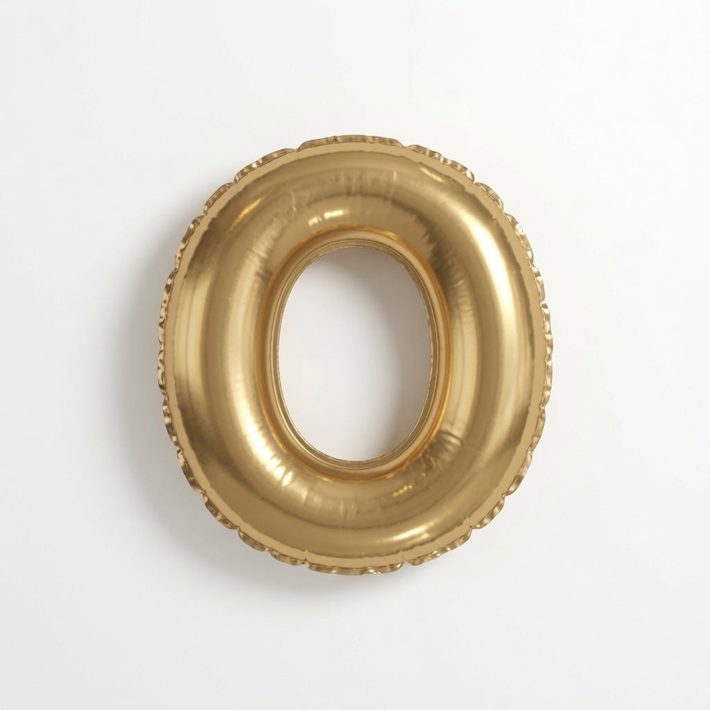 804 R/Gold Letter O