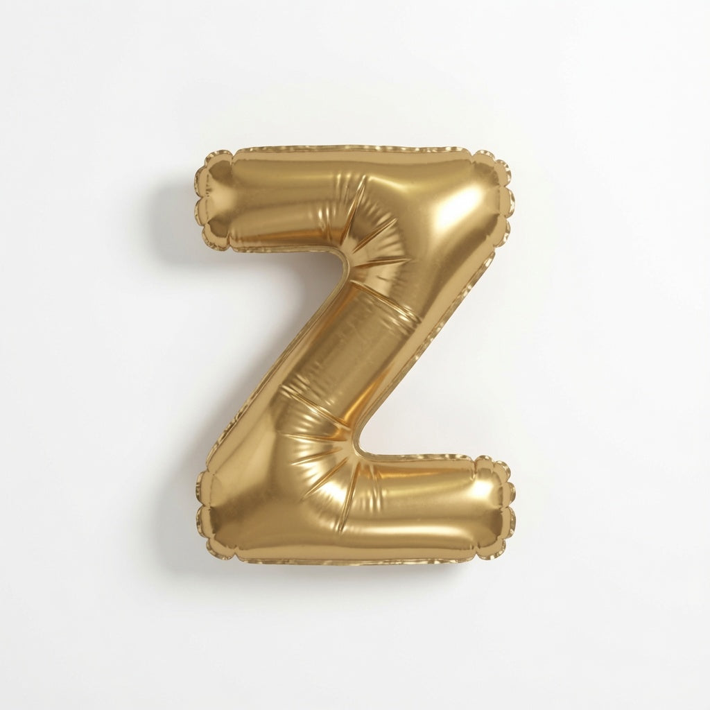 958 R/Gold Letter Z