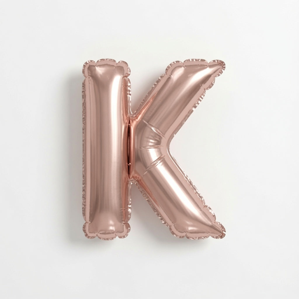 MINI ROSE GLD A/F BLLN LTR K