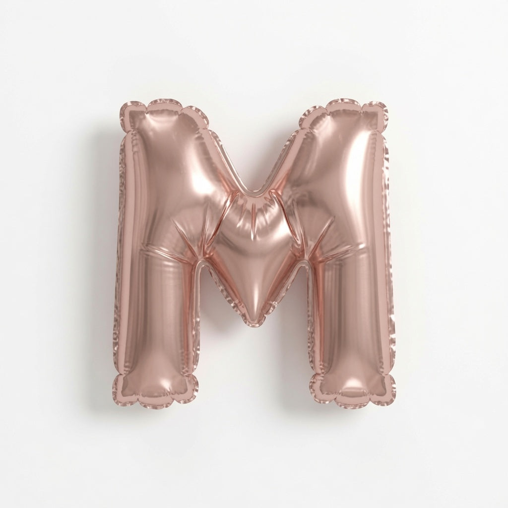 MINI ROSE GLD A/F BLLN LTR M