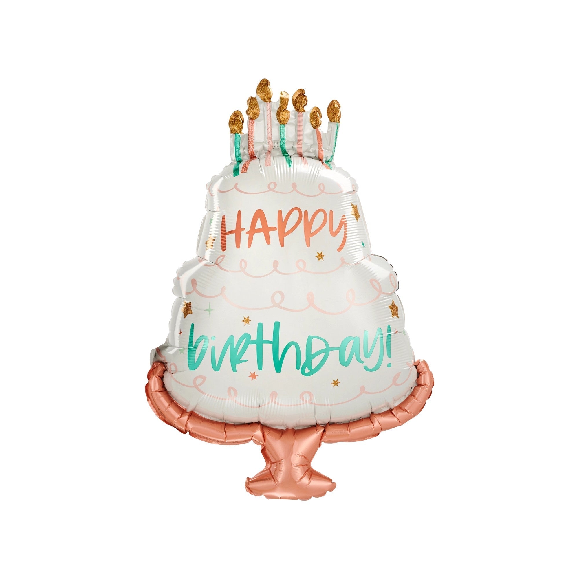 32" Birthday Cake w/Candles