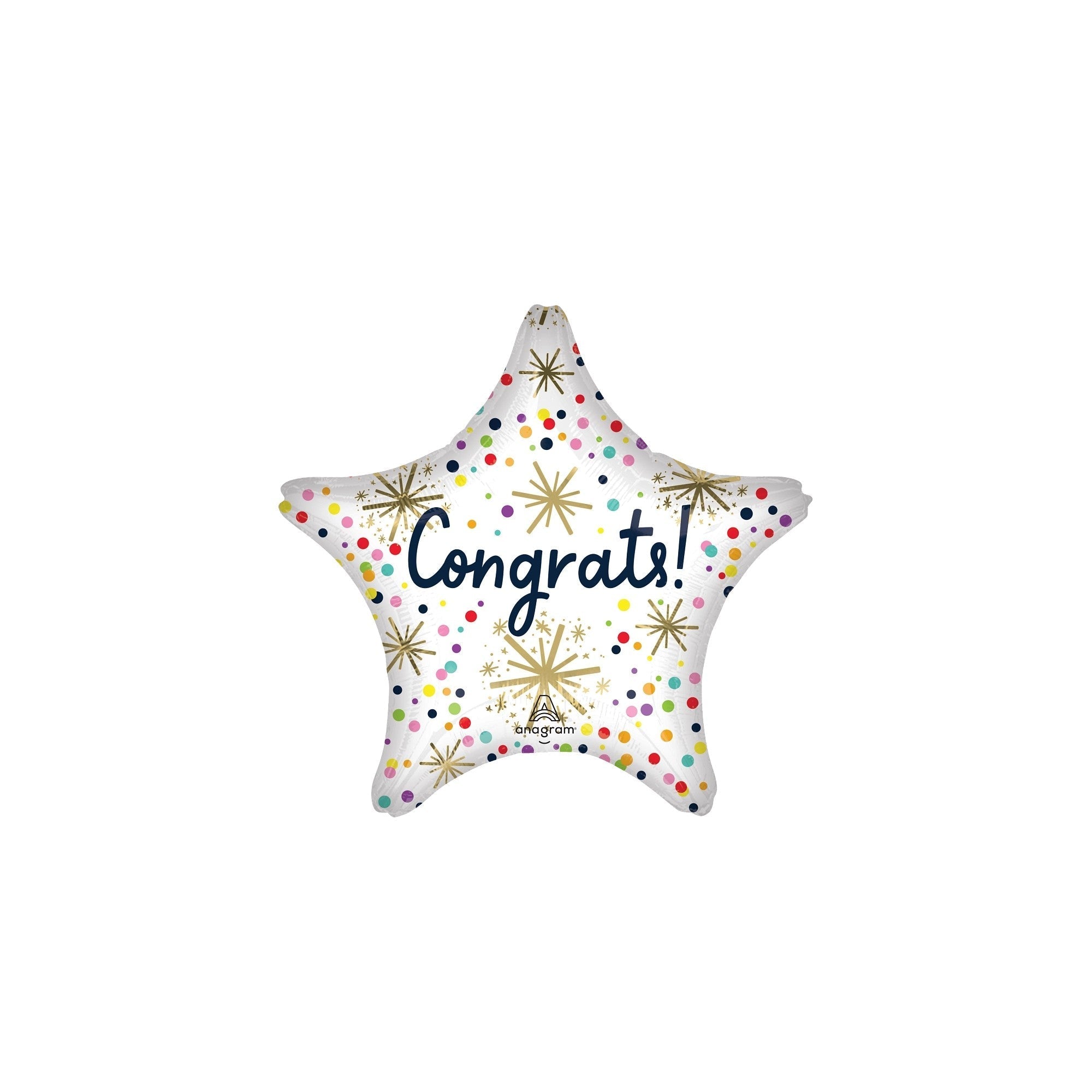 28" Confetti Sprinkle Congrats