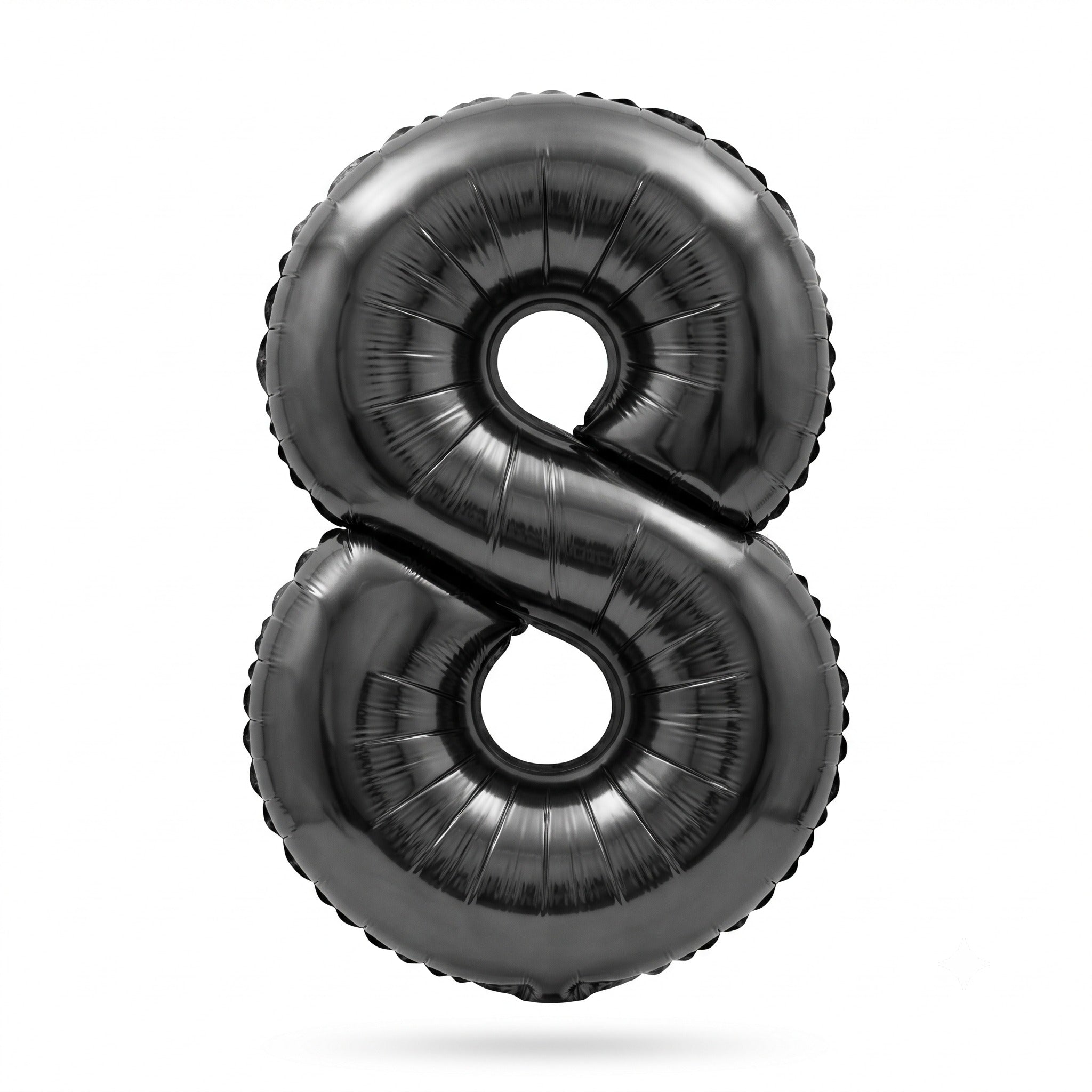 34in Black Number 8