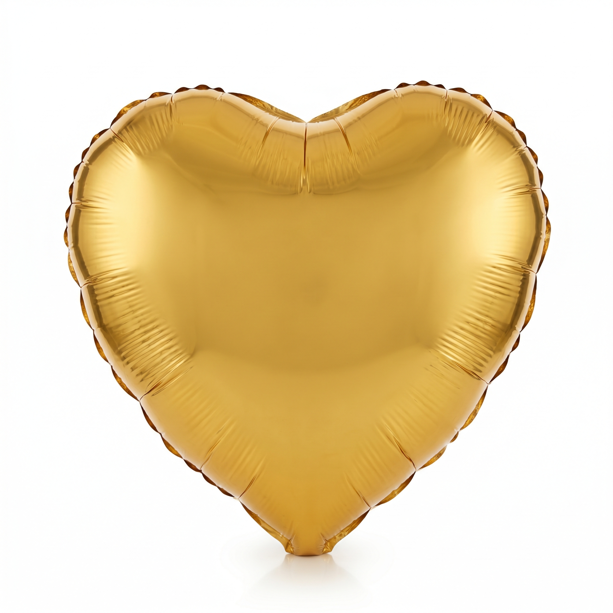 Heart Mylar Gold
