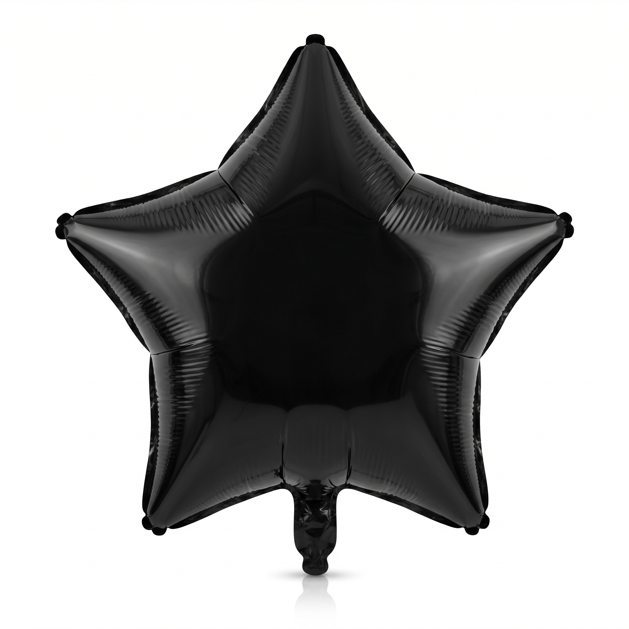 18" Foil Black Star