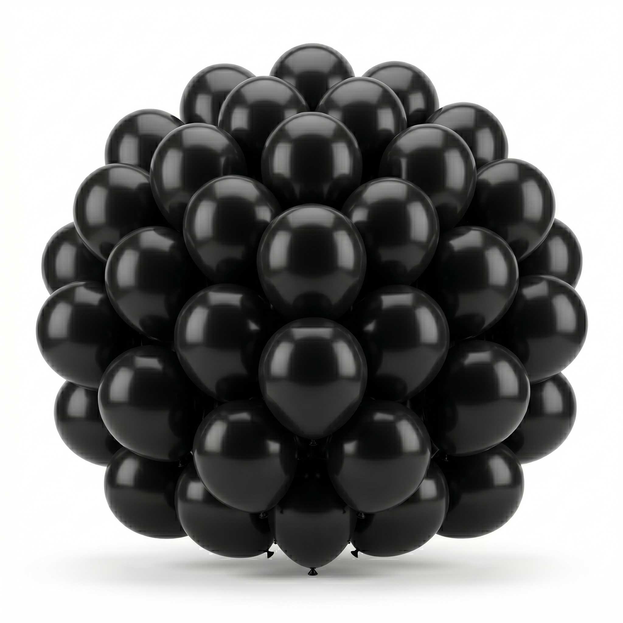 72CT 12IN BLK LTX BLLN