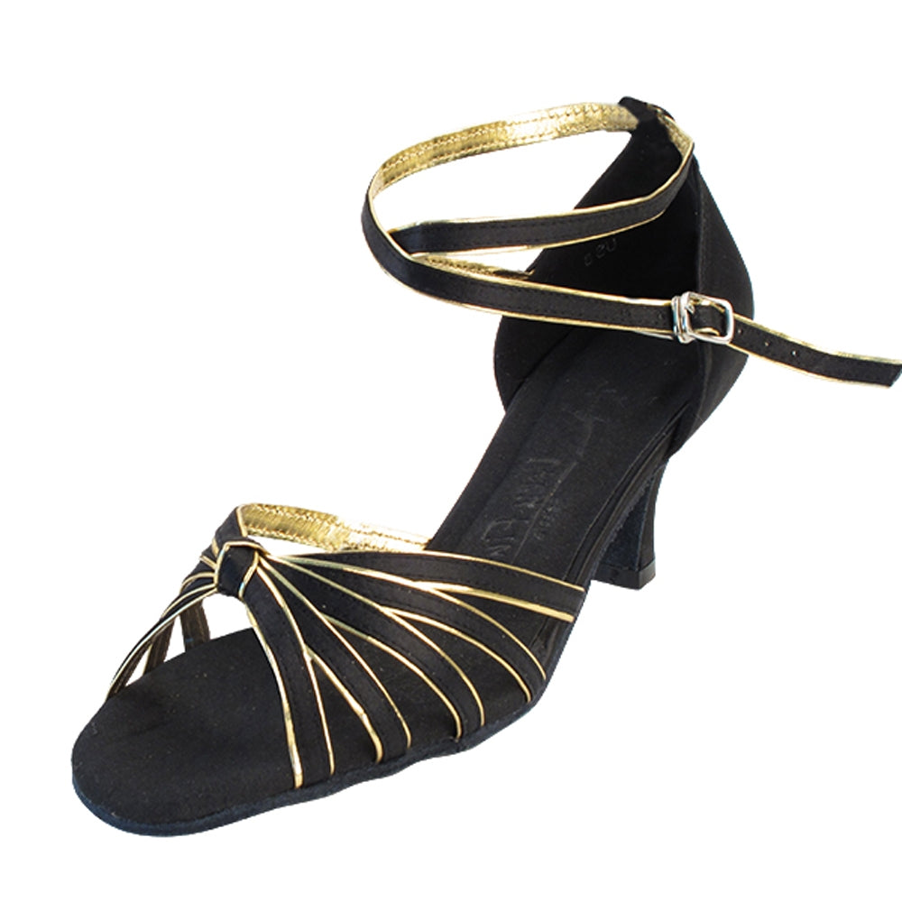Capezio SERA7043 Satin Gold Trim Ball